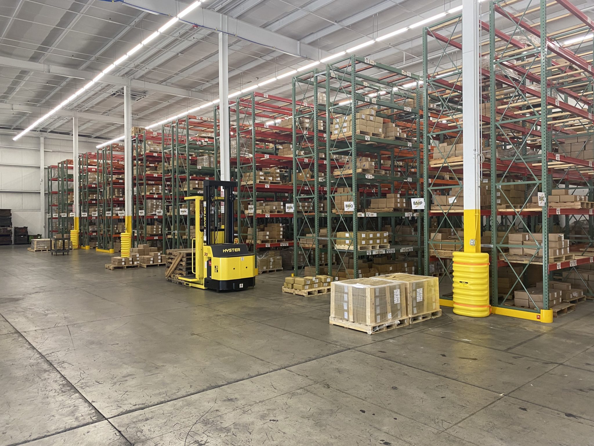 Warehouse racking and storage