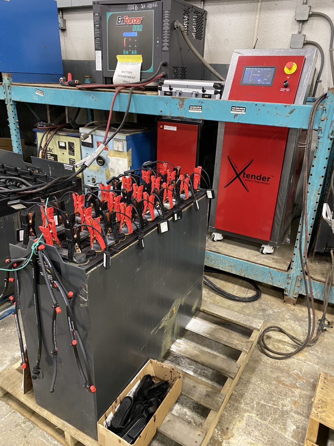 Battery Extender Regeneration Service | Burns Equipment