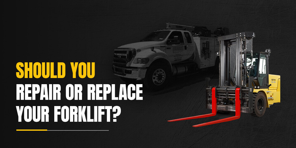 Should You Repair or Replace Your Forklift?