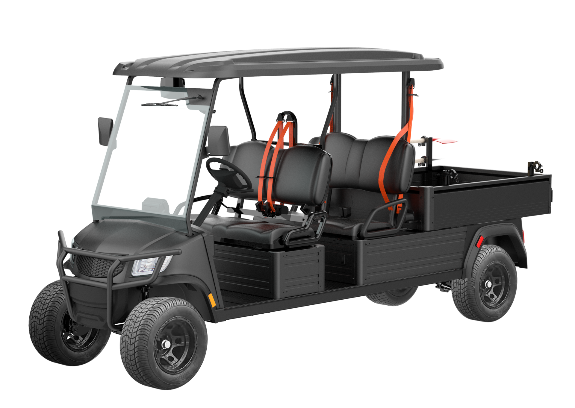 Utility 4 Medium Bed Commercial Cart